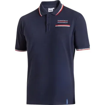 Dámská košile Sparco Martini Racing Polo Košile Pocket Námořní modř M
