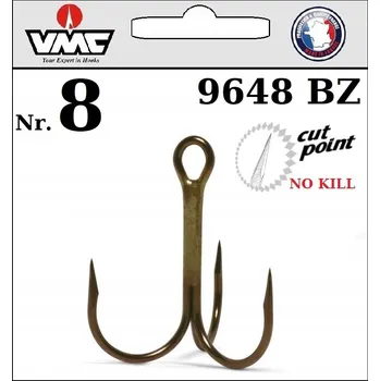 Rybářský háček 10 X HÁČEK BEZ PROTIHROTU VMC 9648 BZ Č..8