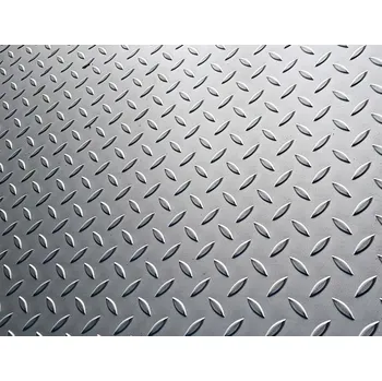 Ocelový plech protiskluzový 3mm na míru pro schody, stupně a plošina