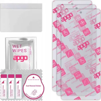 Pouzdro na mobilní telefon 3x Hybridní Sklo pro TCL 20 S, alternativa tvrzeného skla, flexibilní