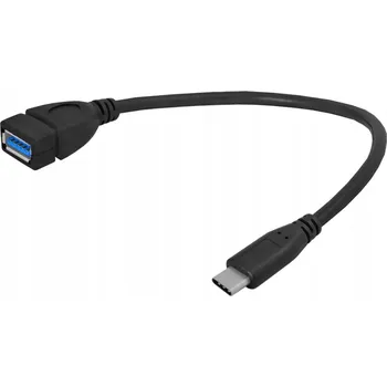 Datový kabel ADAPTÉR PŘECHODKA OTG USB - TYP C KABEL 15cm