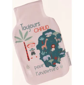 Keramický dřez Douceur d'intérieur Béžový potah na termofor s potiskem KIDS, 21 x 34 cm