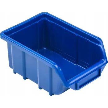 Úložný box 50x Modrá plastová přepravka / organizér 170x115x75