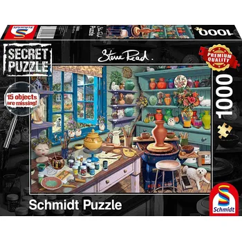 Puzzle Puzzle Schmidt Secret puzzle Hrnčířská dílna 1000 dílků