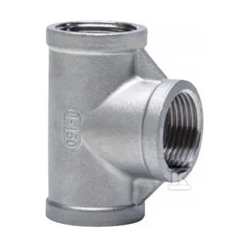 Fitinka Gebo T-rozdělovač 1 1/2" závitový, nerezová ocel