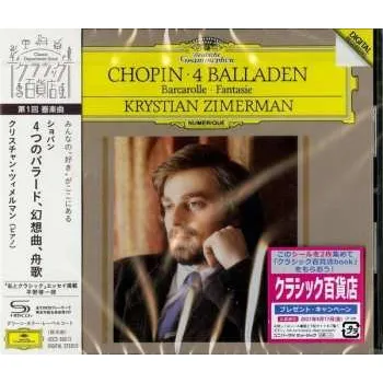 Zahraniční hudba CD Frédéric Chopin: 4 Balladen • Barcarolle • Fantasie 2021 Shm CD