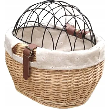 Košík na láhev Přední košík na kolo GALAX hnědý