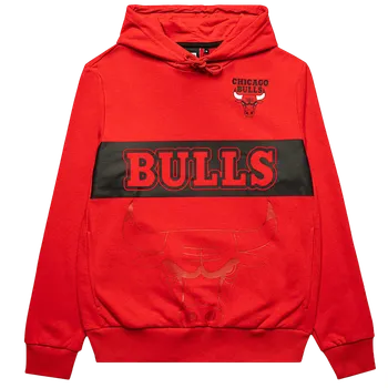 Pánská mikina Mikina s kapucí New Era Chicago Bulls NBA Wordmark Hoody 60361894-60361894 Velikost M