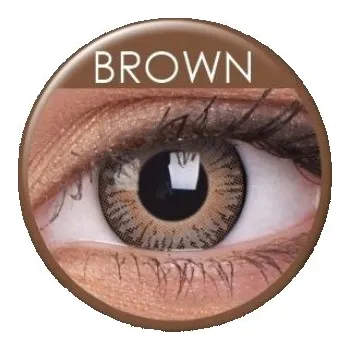 Kontaktní čočky Barevné kontaktní čočky Colourvue 3 Tones Brown -1,00