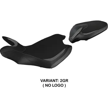 Moto sedlo TPZ Italia potah sedla MV Agusta Turismo Veloce (14-20) Sahara model potah sedla: bez loga 2GR (grey)