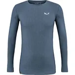 triko Salewa Zebru Medium Warm Amr L/S Tee, dark denim - vel. XL 116392