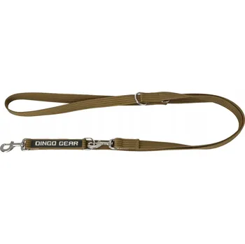 Vodítko pro psa Tradiční páskové Vodítko Dingo Gear 2,5 m