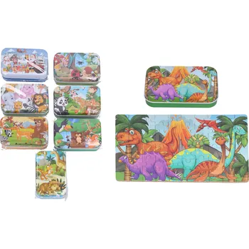 Puzzle Puzzle 60 ks v plechové krabičce