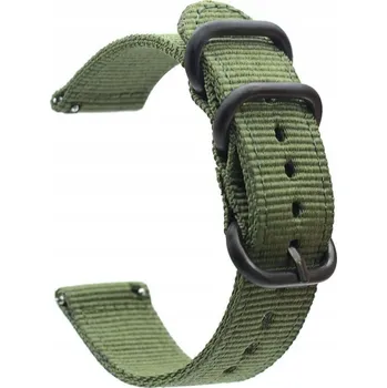 Řemínek na hodinky Řemínek Oyeoye pro Garmin 20mm zelený