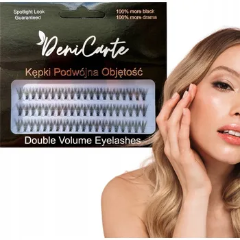 Umělé řasy UMĚLÉ ŘASY TRSY HUSTÉ PRO PRODLUŽOVÁNÍ A ZAHUŠŤOVÁNÍ ŘAS 9 mm