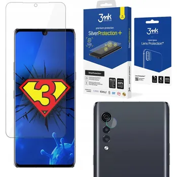 Pouzdro na mobilní telefon Ochranná Fólie + 4x 3mk fólie na objektiv fotoaparátu pro LG Velvet 5G