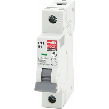 Jistič Jistič Koop Elektro 230 V IP20 6 A