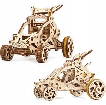 3D puzzle Puzzle 3D Ugears Mini Buggy 70164, 80 dílků