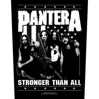 Nášivka Merch Pantera: Zádová Nášivka Stronger Than All 2019