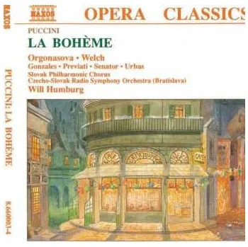 Zahraniční hudba 2CD Giacomo Puccini: La Bohème 1994