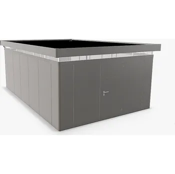 Zahradní domek Biohort Zahradní domek BIOHORT Casanova 430 × 630 cm (šedý křemen metalíza) Orientace dveří vlevo