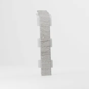 soklová lišta Spojka Salag PVC 24 x 75, délka 1 cm, Teak Avanti