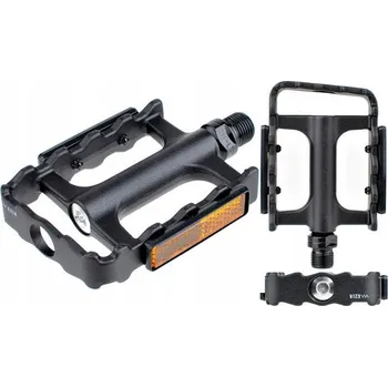 Pedál na kolo Platformové pedály VP vp-197 MATNÁ ČERNÁ černá