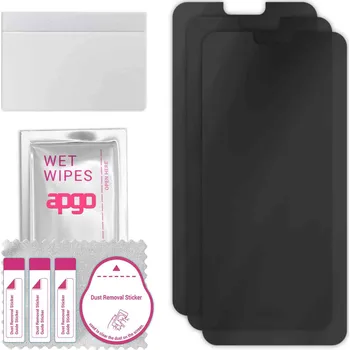 Pouzdro na mobilní telefon 3x Hybridní Sklo s Filtrem Soukromí pro Asus Zenfone Shot Plus ZB634KL, P