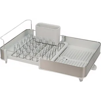 Odkapávač na nádobí Joseph Joseph Bílý odkapávač na nádobí Extend Steel