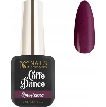 Přípravek na nehty Hybridní lak barevný lak Nails Company Odstíny fialové Americano