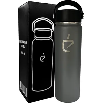 Termoska Termoska Un Mate Una botella INOX gris 0,65 l šedý