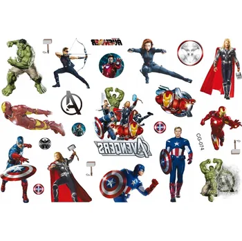 Odstranitelné tetování Smyvatelné tetování pro děti AVENGERS CG074