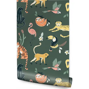 Fototapeta Tapeta pro děti - Divoká zvířata /269819672