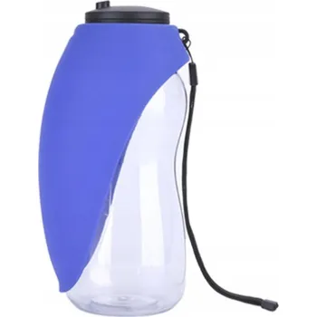 Miska pro psa Lahev Na Pití turistická miska pro psa 2v1 NIEBIESKI