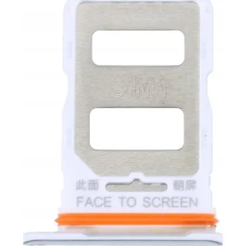 Šuplík / Držák SIM karty Xiaomi 12T Stříbrný