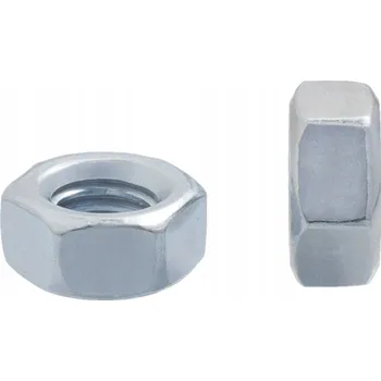 Matice Šestihranná matice M10 Pozink 20 ks DIN 934