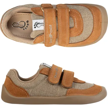 Chlapecké tenisky Tenisky plátěnky 3F OHIO 3BS26/LN15 bar3foot super flexi lněné barefoot velikost: 27