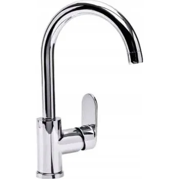 Vodovodní baterie Stojánková kuchyňská baterie Valvex TUBE stříbrná