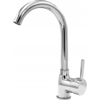 Vodovodní baterie Kuchyňská stojánková baterie GRANITAN stříbrná