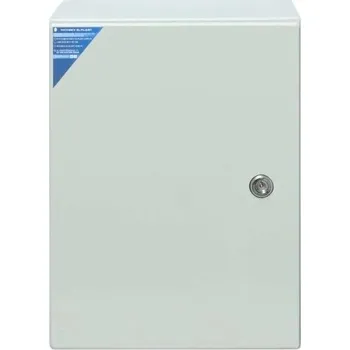 Rozvaděč HERMETICKÁ KOVOVÁ SKŘÍŇ 500x400x300 IP66 IK10 INCOBEX ELM-2533007