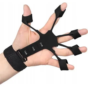 Posilovač prstů a zápěstí LOKOMO HAND GRIPPER ČERNÝ 6-9 KG