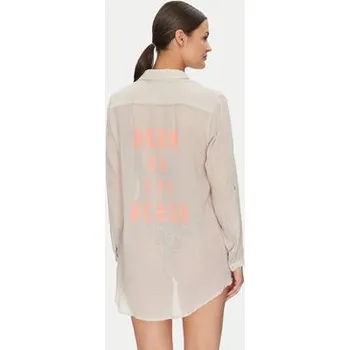 Pánská košile Banana Moon Košile Gary Adilson HPP41 Béžová Regular Fit M