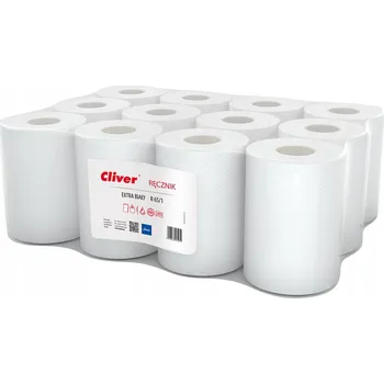 Utěrka Papírové utěrky v roli Cliver Extra, extra silné 12 Ks
