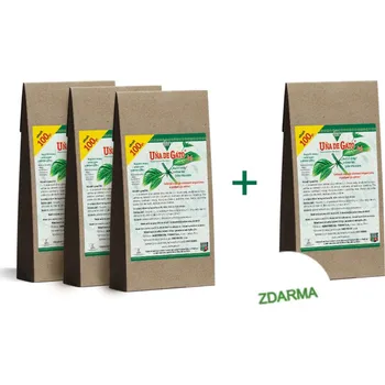 Doplněk stravy Oro Verde SET Uňa de Gato (Vilcacora, Kočičí dráp) 3 +1 - akce hmotnost: 4.16kg, Obsah: 1000 g