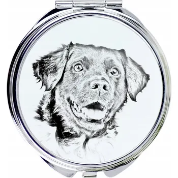 Kosmetické zrcátko Fríský ohař kompaktní kapesní zrcátko s fotografií psa