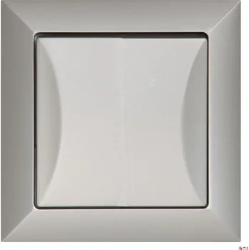 vypínač Křížový vypínač klasický Timex-Elektro stříbrný