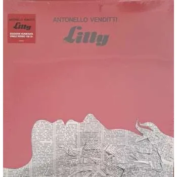 Zahraniční hudba LP Antonello Venditti: Lilly 2023 Red Vinyl Limited Edition