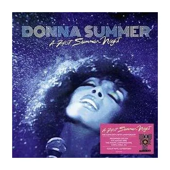 Zahraniční hudba 2LP Donna Summer: A Hot Summer Night CLR 2023 RSD Clear Vinyl Anniversary Edition