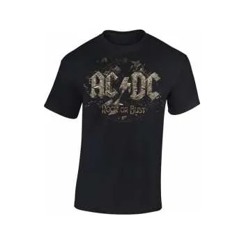 Pánské tričko Merch AC/DC: Tričko Rock Or Bust XXL 2019