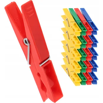 Kolíček na prádlo Kolíčky plastové vícebarevné 20 ks